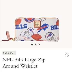 Dooney and Bourke NFL Bills wallet